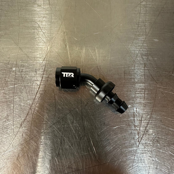45º -4AN Push Lock Fitting