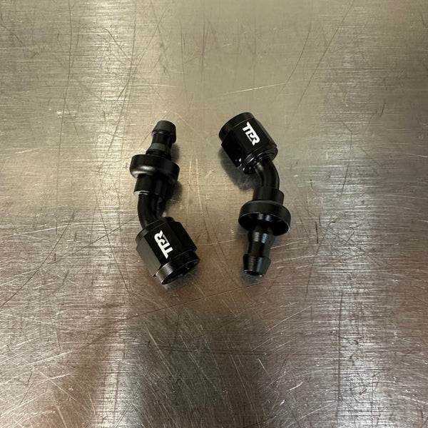 45º -4AN Push Lock Fitting